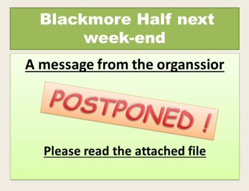 Blackmore1/2 Postponement